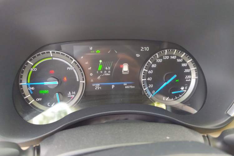 Used Toyota Highlander 2022 Dual-Engine 2.5L Four-Wheel Drive Prestige Version 7 Seats Instrument Cluster