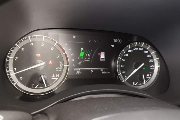 Used Toyota Highlander 2022 380T 4x4 Luxury Edition 7 Seats Instrument Cluster