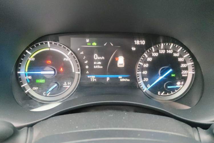 Used Toyota Highlander 2022 Dual-Engine 2.5L Four-Wheel Drive Prestige Version 7 Seats Instrument Cluster