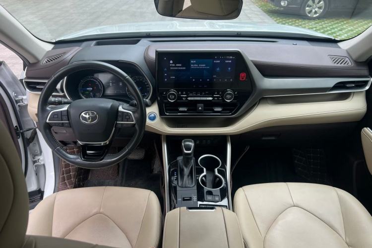 Used Toyota Highlander 2022 Dual-Engine 2.5L Four-Wheel Drive Prestige Version 7 Seats Interior 1