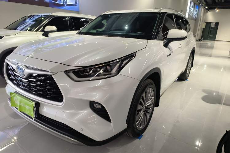 Used Toyota Highlander 2022 Dual-Engine 2.5L Four-Wheel Drive Prestige Version 7 Seats Guazi used car, China used car export, Used car for sale, Used cars, Cheapest cars for sale