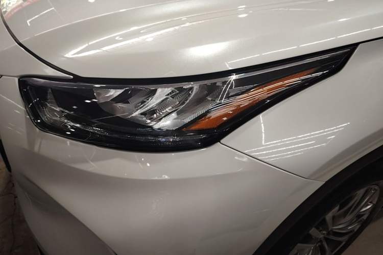 Used Toyota Highlander 2022 Dual-Engine 2.5L Four-Wheel Drive Luxury Edition 7 Seats Left Front Headlight