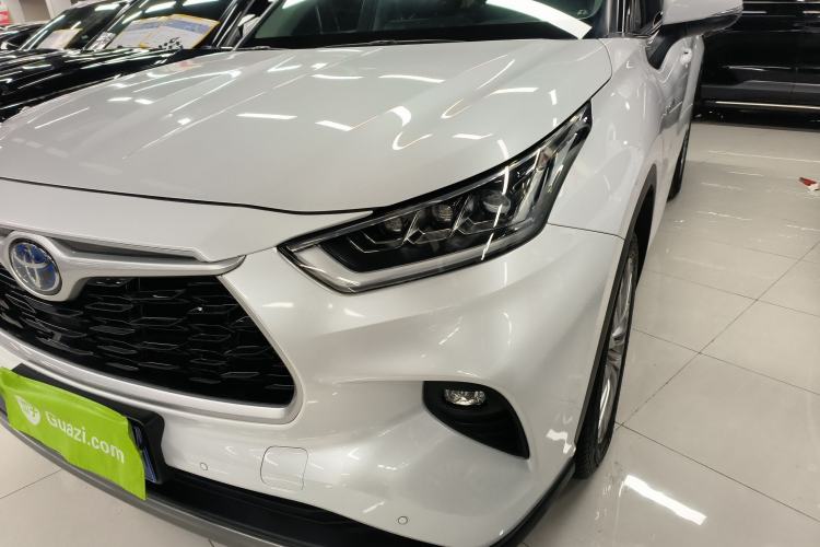 Used Toyota Highlander 2022 Dual-Engine 2.5L Four-Wheel Drive Prestige Version 7 Seats Left Front Headlight