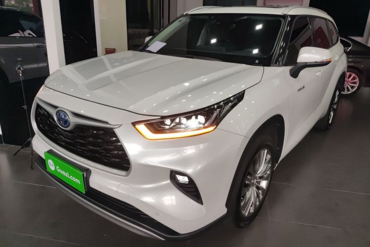 Used Toyota Highlander 2022 Dual-Engine 2.5L Four-Wheel Drive Prestige Version 7 Seats Left Front Headlight