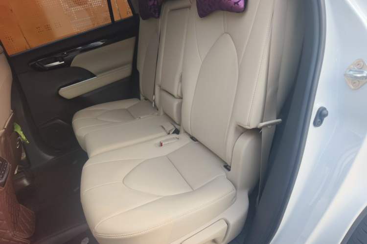Used Toyota Highlander 2022 Dual-Engine 2.5L Four-Wheel Drive Prestige Version 7 Seats Left Rear Seat