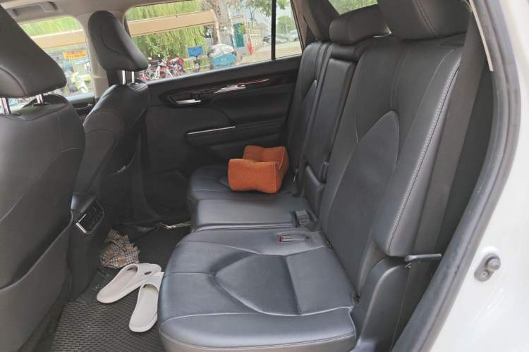 Used Toyota Highlander 2022 Dual-Engine 2.5L Four-Wheel Drive Prestige Version 7 Seats Left Rear Seat