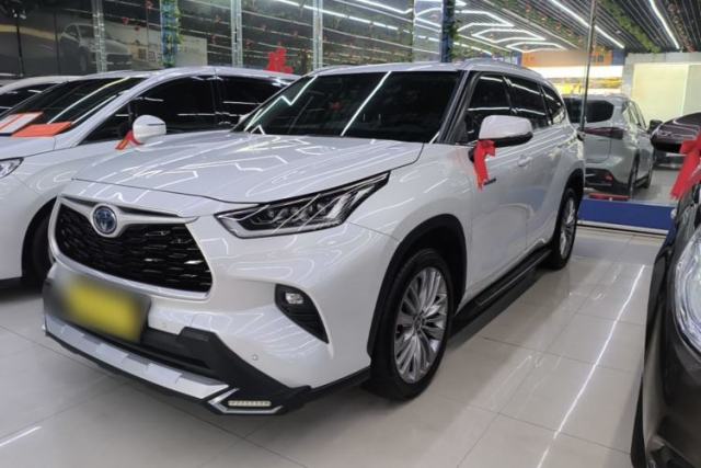 Used Toyota Highlander 2022 Dual-Engine 2.5L Four-Wheel Drive Prestige Version 7 Seats
