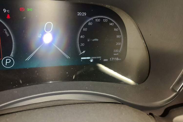 Used Toyota Highlander 2022 Dual-Engine 2.5L Four-Wheel Drive Supreme Edition 7-Seater Odometer Close Up