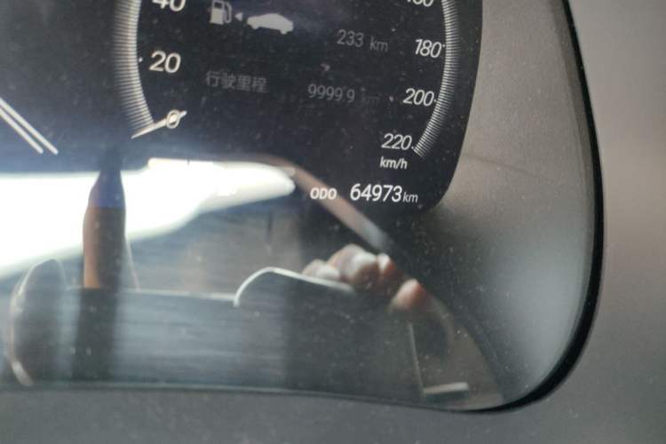 Used Toyota Highlander 2022 Dual-Engine 2.5L Four-Wheel Drive Supreme Edition 7-Seater Odometer Close Up
