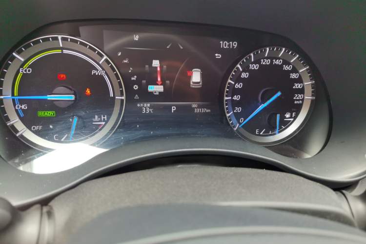 Used Toyota Highlander 2022 Dual-Engine 2.5L Four-Wheel Drive Supreme Edition 7-Seater Odometer Close Up
