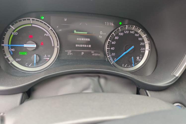 Used Toyota Highlander 2022 Dual-Engine 2.5L Two-Wheel Drive Prestige Edition 7-Seater Odometer Close Up