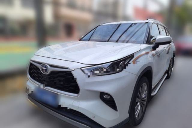 Used Toyota Highlander 2022 Dual-Engine 2.5L Four-Wheel Drive Supreme Edition 7-Seater