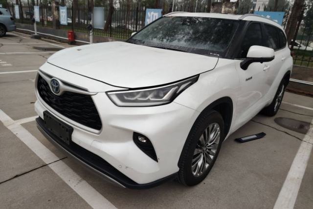 Used Toyota Highlander 2022 Dual-Engine 2.5L Four-Wheel Drive Prestige Version 7 Seats