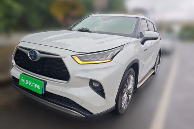 Used Toyota Highlander 2022 Dual-Engine 2.5L Two-Wheel Drive Prestige Edition 7-Seater