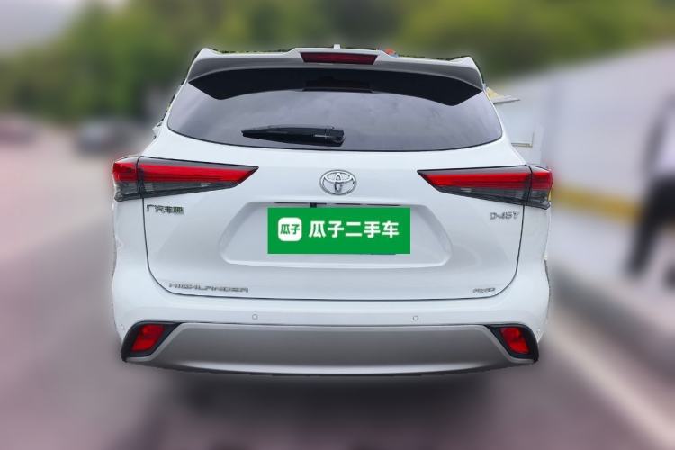 Used Toyota Highlander 2022 380T Four-Wheel Drive Prestige Edition 7-Seater Rear