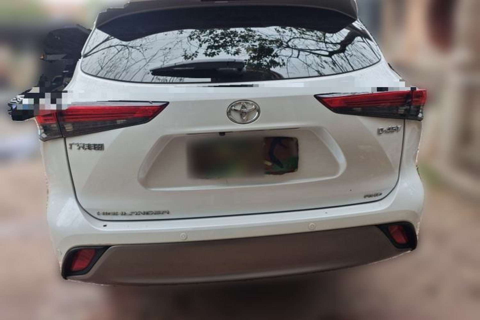 Used Toyota Highlander 2022 380T 4x4 Luxury Edition 7 Seats Rear
