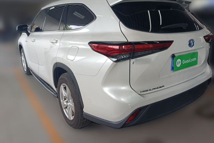 Used Toyota Highlander 2022 Dual-Engine 2.5L Two-Wheel Drive Elite Edition 5 Seats Rear Left 45 Deg
