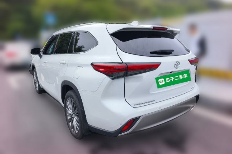 Used Toyota Highlander 2022 380T Four-Wheel Drive Prestige Edition 7-Seater Rear Left 45 Deg