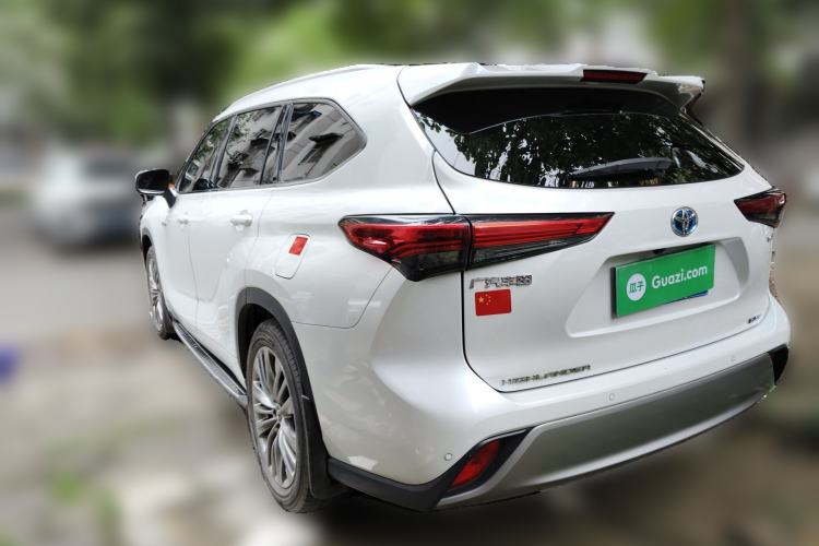 Used Toyota Highlander 2022 Dual-Engine 2.5L Four-Wheel Drive Prestige Version 7 Seats Rear Left 45 Deg