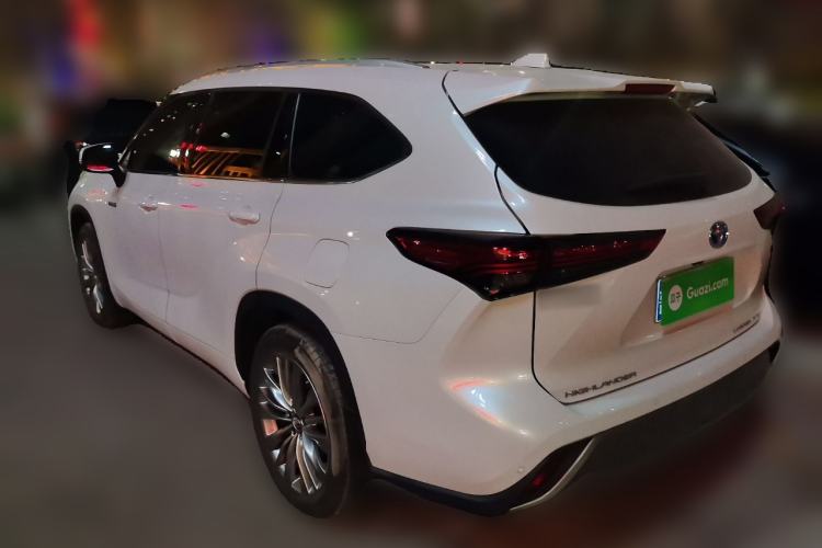 Used Toyota Highlander 2022 Dual-Engine 2.5L Four-Wheel Drive Supreme Edition 7-Seater Rear Left 45 Deg