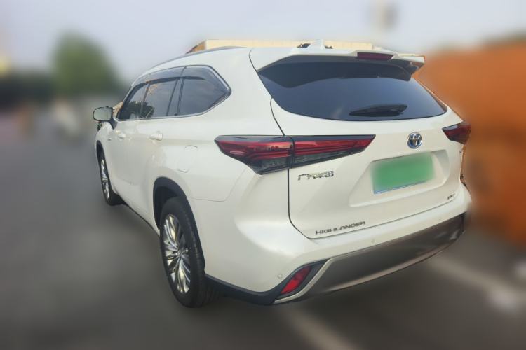 Used Toyota Highlander 2022 Dual-Engine 2.5L Four-Wheel Drive Prestige Version 7 Seats Rear Left 45 Deg