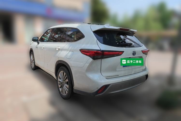 Used Toyota Highlander 2022 Dual-Engine 2.5L Four-Wheel Drive Prestige Version 7 Seats Rear Left 45 Deg