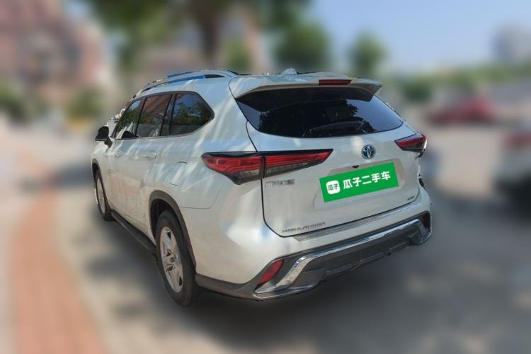 Used Toyota Highlander 2022 Dual-Engine 2.5L 4x4 Elite Edition 7-Seater Rear Left 45 Deg