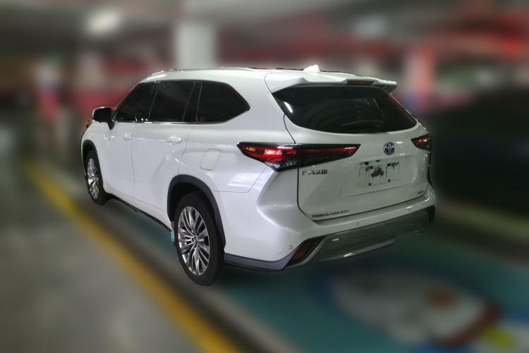Used Toyota Highlander 2022 Dual-Engine 2.5L Four-Wheel Drive Supreme Edition 7-Seater Rear Left 45 Deg