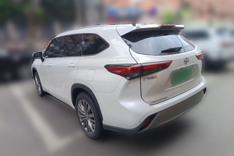 Used Toyota Highlander 2022 380T Four-Wheel Drive Prestige Edition 7-Seater Rear Left 45 Deg