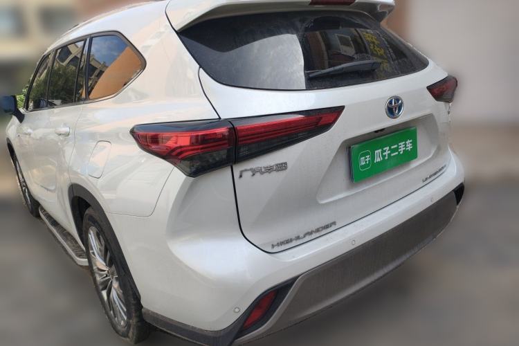 Used Toyota Highlander 2022 Dual-Engine 2.5L Four-Wheel Drive Supreme Edition 7-Seater Rear Left 45 Deg