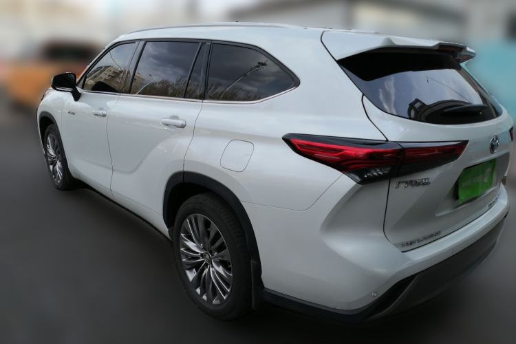 Used Toyota Highlander 2022 Dual-Engine 2.5L Four-Wheel Drive Supreme Edition 7-Seater Rear Left 45 Deg