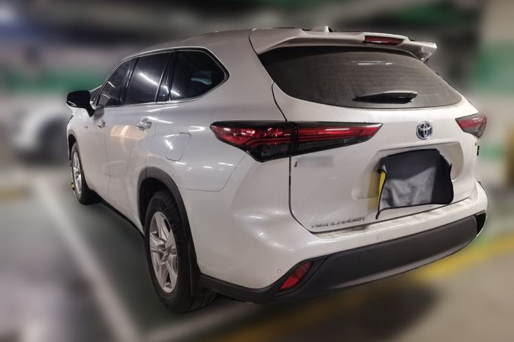 Used Toyota Highlander 2022 Dual-Engine 2.5L Two-Wheel Drive Elite Edition 5 Seats Rear Left 45 Deg