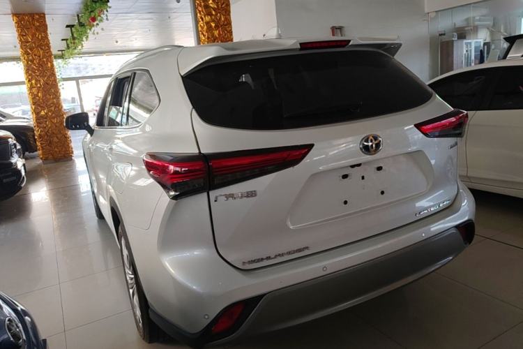 Used Toyota Highlander 2022 Dual-Engine 2.5L Four-Wheel Drive Prestige Version 7 Seats Rear Left 45 Deg