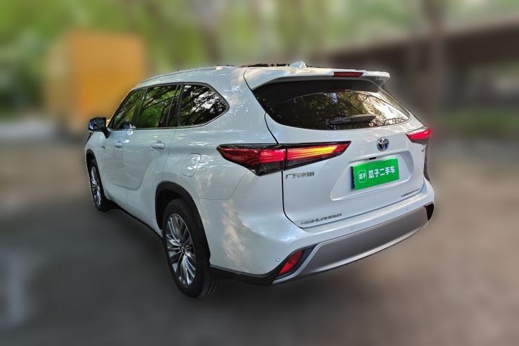 Used Toyota Highlander 2022 Dual-Engine 2.5L Four-Wheel Drive Supreme Edition 7-Seater Rear Left 45 Deg