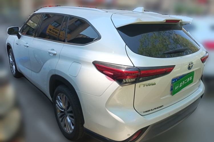 Used Toyota Highlander 2022 Dual-Engine 2.5L Four-Wheel Drive Prestige Version 7 Seats Rear Left 45 Deg