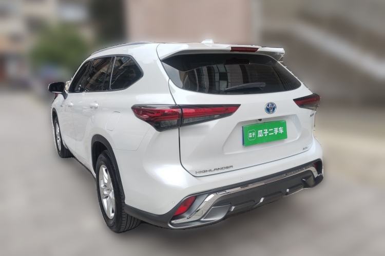 Used Toyota Highlander 2022 Dual-Engine 2.5L 4x4 Elite Edition 7-Seater Rear Left 45 Deg
