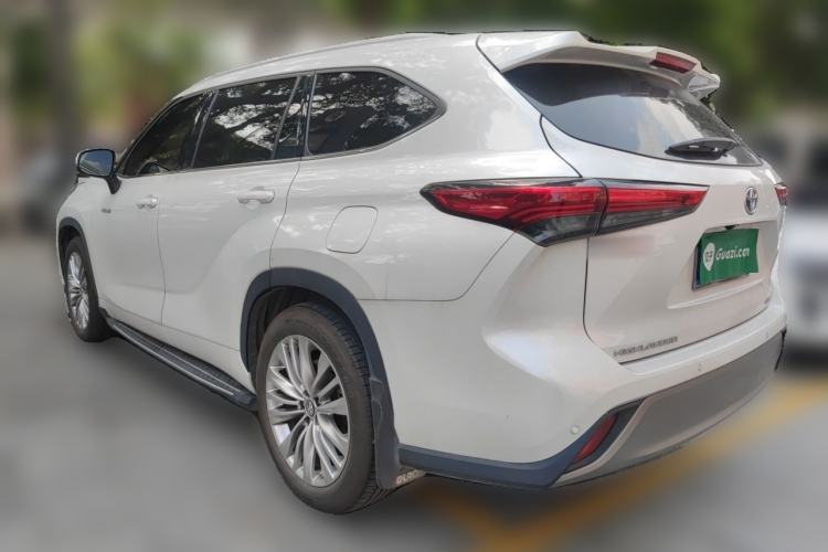 Used Toyota Highlander 2022 Dual-Engine 2.5L Four-Wheel Drive Prestige Version 7 Seats Rear Left 45 Deg