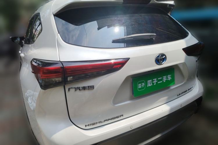 Used Toyota Highlander 2022 Dual-Engine 2.5L Four-Wheel Drive Supreme Edition 7-Seater Rear Left 45 Deg