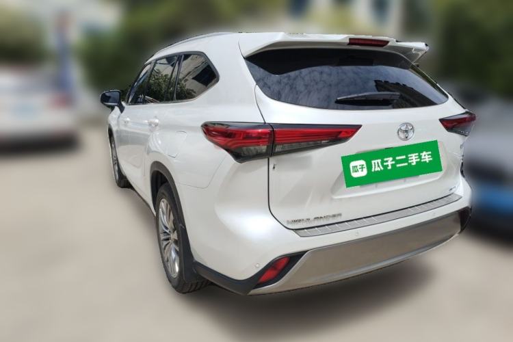 Used Toyota Highlander 2022 380T Four-Wheel Drive Prestige Edition 7-Seater Rear Left 45 Deg