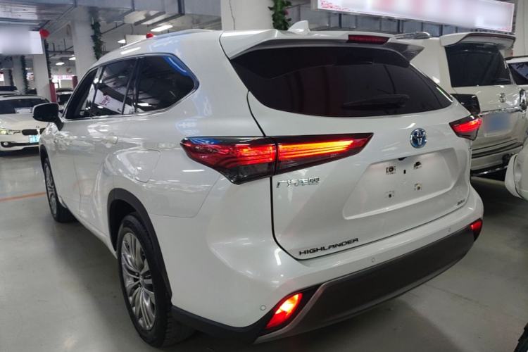 Used Toyota Highlander 2022 Dual-Engine 2.5L Four-Wheel Drive Prestige Version 7 Seats Rear Left 45 Deg