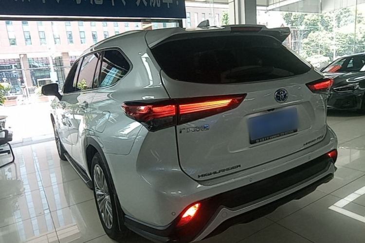 Used Toyota Highlander 2022 Dual-Engine 2.5L Four-Wheel Drive Supreme Edition 7-Seater Rear Left 45 Deg