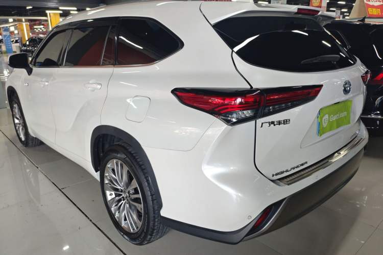 Used Toyota Highlander 2022 Dual-Engine 2.5L Four-Wheel Drive Supreme Edition 7-Seater Rear Left 45 Deg