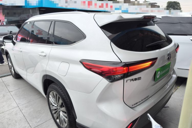 Used Toyota Highlander 2022 Dual-Engine 2.5L Four-Wheel Drive Prestige Version 7 Seats Rear Left 45 Deg