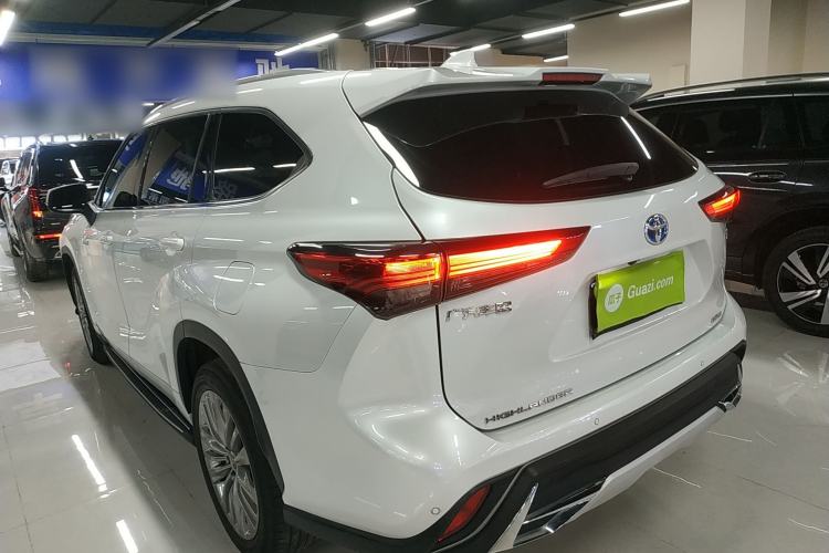 Used Toyota Highlander 2022 Dual-Engine 2.5L Four-Wheel Drive Prestige Version 7 Seats Rear Left 45 Deg
