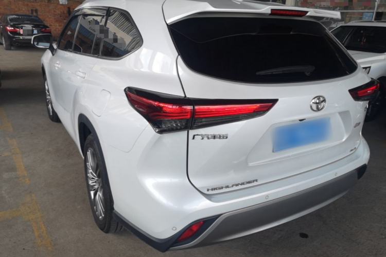 Used Toyota Highlander 2022 380T Four-Wheel Drive Prestige Edition 7-Seater Rear Left 45 Deg