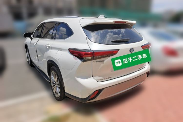 Used Toyota Highlander 2022 Dual-Engine 2.5L Four-Wheel Drive Supreme Edition 7-Seater Rear Left 45 Deg