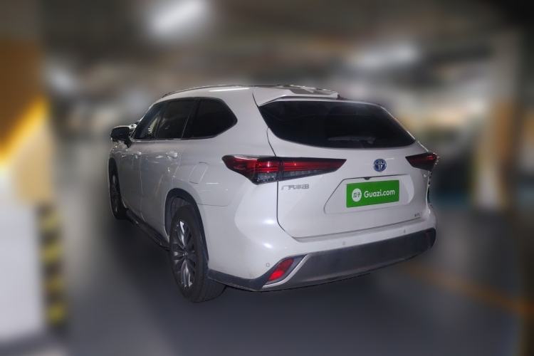 Used Toyota Highlander 2022 Dual-Engine 2.5L Four-Wheel Drive Prestige Version 7 Seats Rear Left 45 Deg