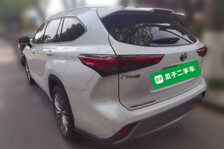 Used Toyota Highlander 2022 Dual-Engine 2.5L Two-Wheel Drive Prestige Edition 7-Seater Rear Left 45 Deg