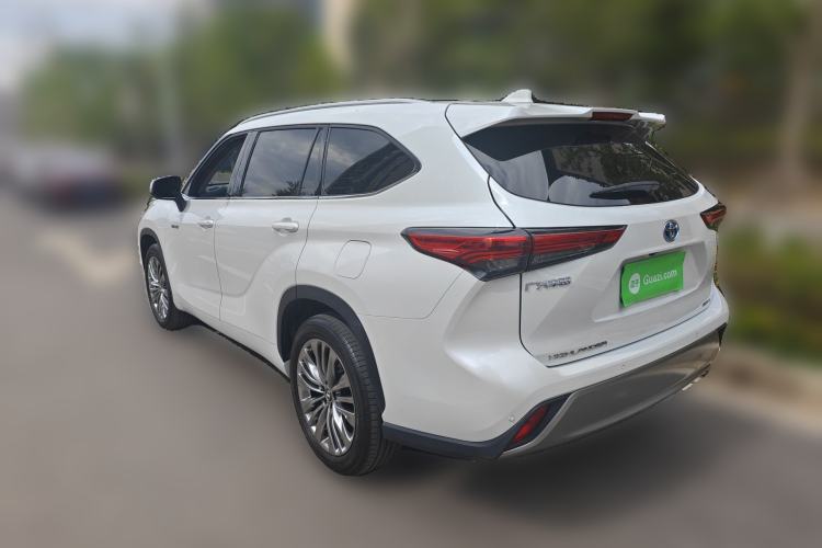 Used Toyota Highlander 2022 Dual-Engine 2.5L Four-Wheel Drive Prestige Version 7 Seats Rear Left 45 Deg