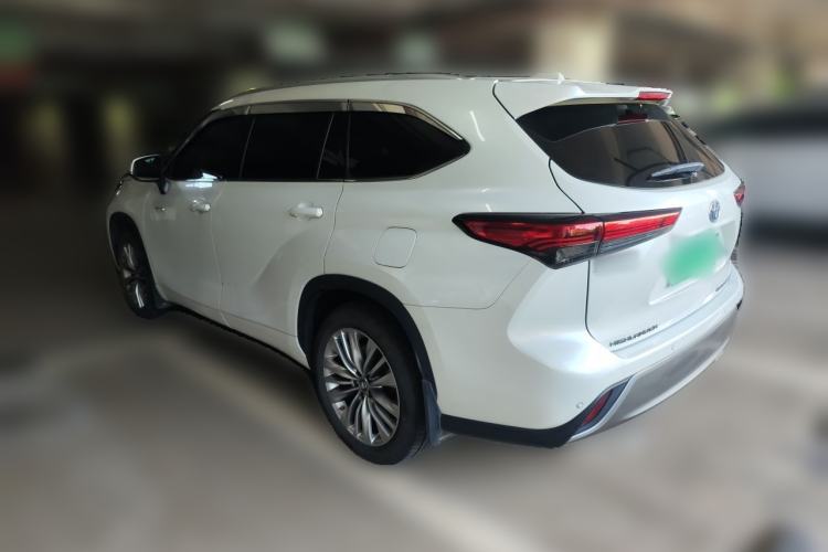 Used Toyota Highlander 2022 Dual-Engine 2.5L Four-Wheel Drive Prestige Version 7 Seats Rear Left 45 Deg